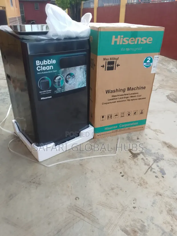 New Hisense 9kg Automatic Top Load Washing Machine - 1