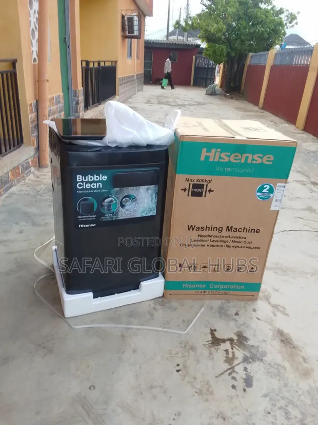 Hisense 9kg Automatic Top Load Washing Machine - 1