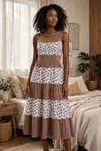 Polka Chic Lounge Dress - 4