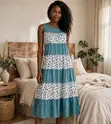 Polka Chic Lounge Dress - 5