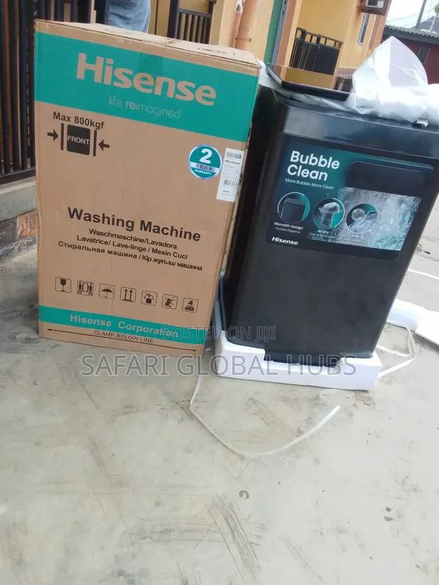 Brand New Hisense 9kg Automatic Washing Machine - 1