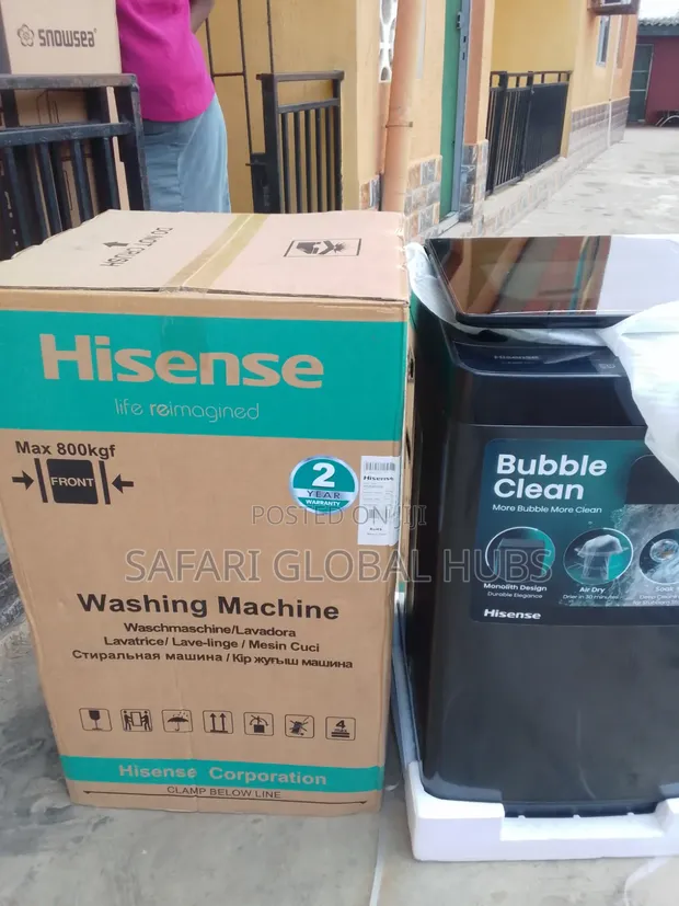 Hisense 9kg Fully Automatic Washing Machine - 1