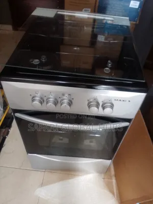 Maxi 4-Burner Gas Cooker with Oven
