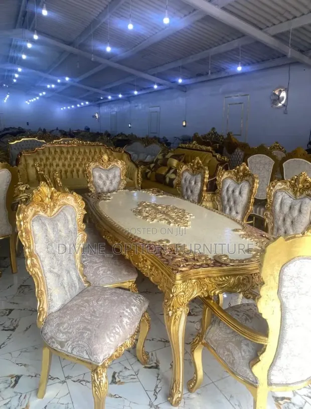 Egyptian Royal Dining Table Set - 8 Seater - 1