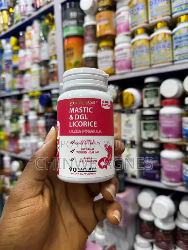 Mastic Gum & DGL Licorice Digestive Supplement - 1
