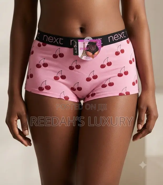 3 PCS Women's Printed Boy Shorts - Mixed Designs - 1