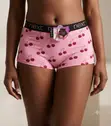 3 PCS Women's Printed Boy Shorts - Mixed Designs - 1