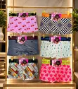 3 PCS Women's Printed Boy Shorts - Mixed Designs - 5