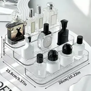 Transparent Acrylic Perfume Storage Organizer