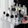 Transparent Acrylic Perfume Storage Organizer - 2