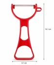 Japanese Quick Vegetable Peeler - Red - 2