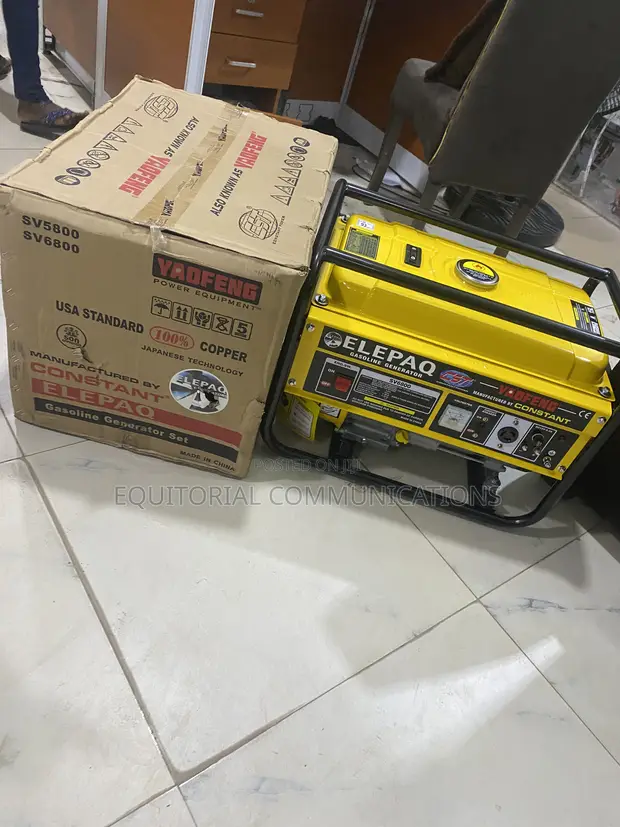 Elepaq SV6800 Generator Mai Amfani da Man Fetur - 4.5kW - 1