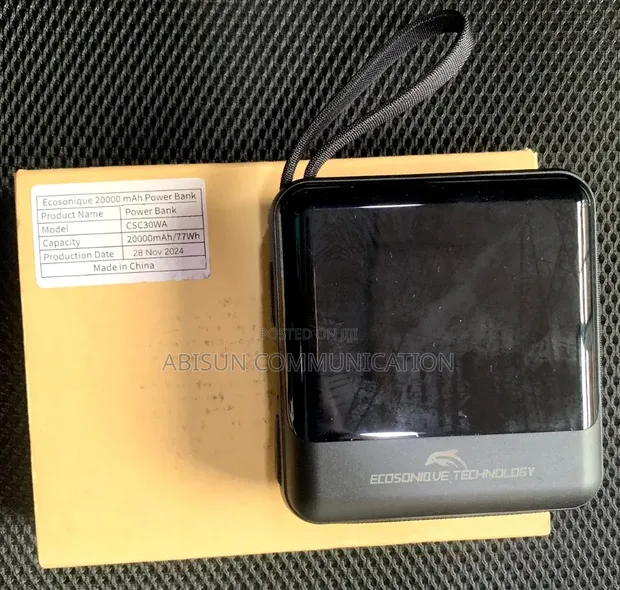 Ecosonique 20000mAh Power Bank - 1