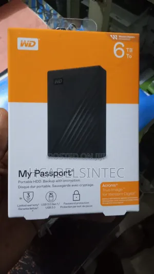 WD Elements 6TB External Hard Drive