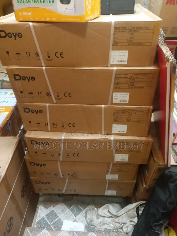 10kWh Deye Lithium Solar Battery - 1