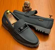 Premium Ash Coloured Men's Loafers - 1