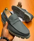 Premium Ash Coloured Men's Loafers - 2