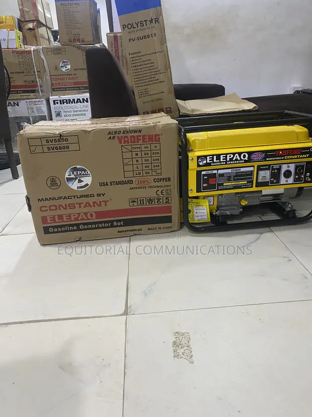 Elepaq SV6800 Mai Amfani da Man Fetur - 1