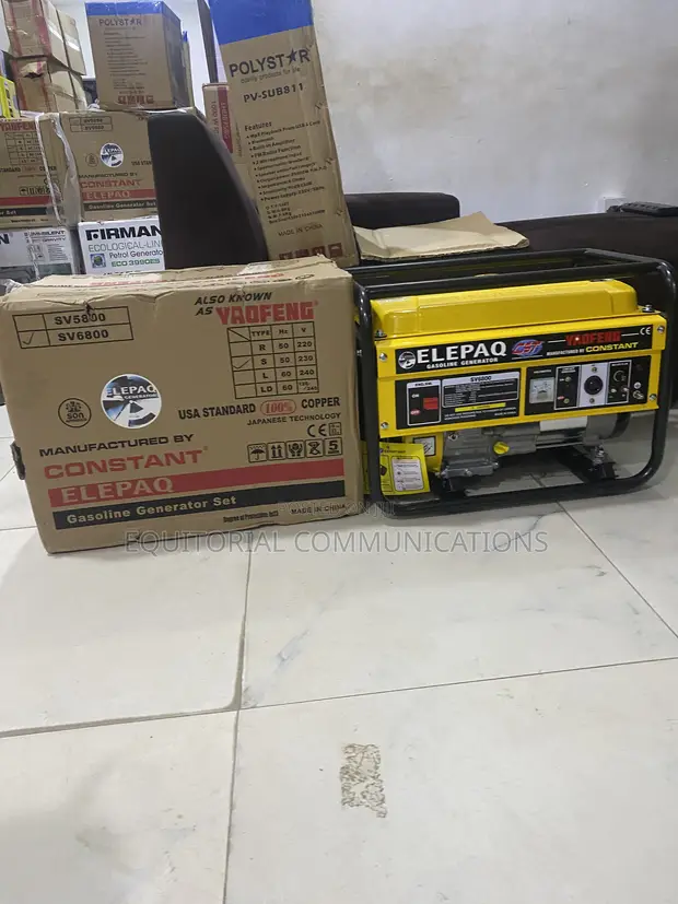Elepaq SV6800 Premium Power Generator - 1