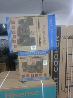 Polystar PV-SUB811 2.1 Channel Bluetooth Speaker System