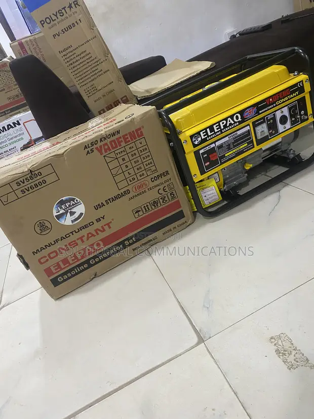 Elepaq SV6800 Heavy Duty Generator - 1