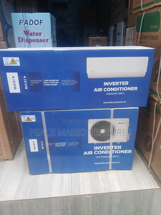 Maxi Original 1.5HP Inverter Air Conditioner with Warranty - 1