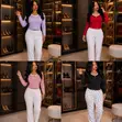 Cozy Rose Lounge Set - Women's - 3