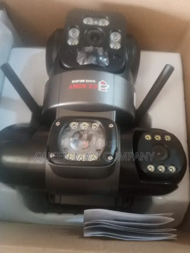 Gaskiyar Kamara Mai Lens 3 na PTZ da Hasken Rana - 1