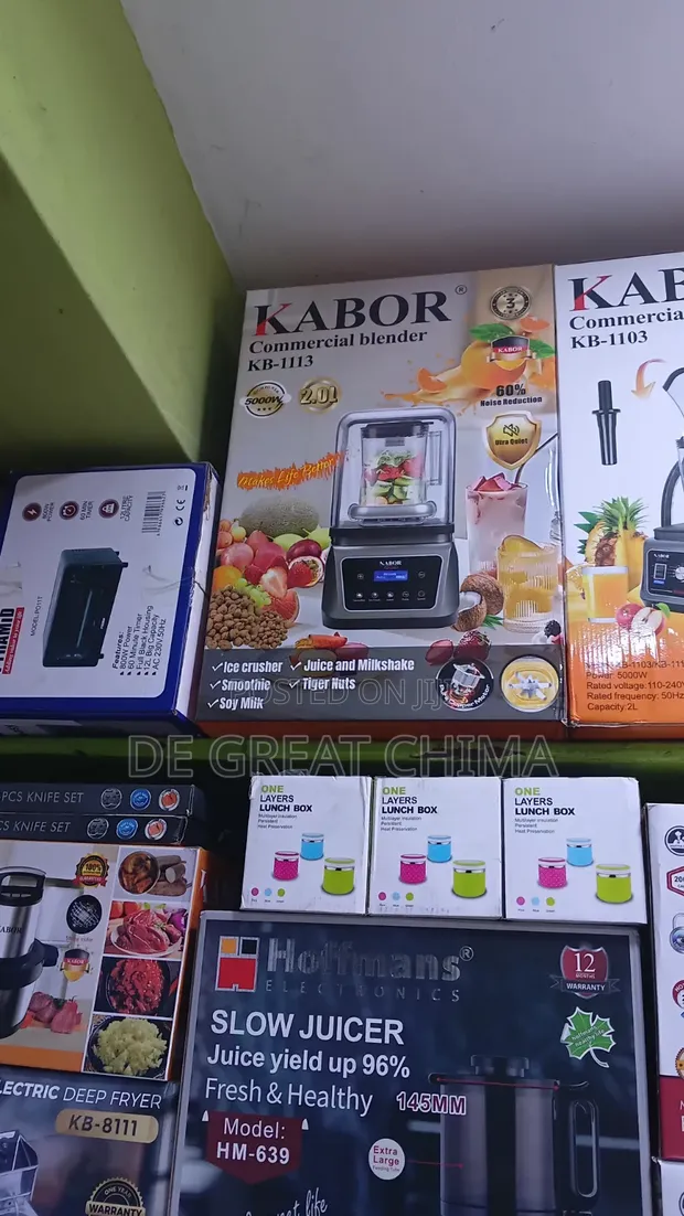 Kabor Commercial Blender - Sabon Abu - 1