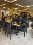 Babban Kyakkyawan Sofa Mai Tsada na Turkiyya da Kujeru 8 na Cin Abinci - 2