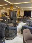 Babban Kyakkyawan Sofa Mai Tsada na Turkiyya da Kujeru 8 na Cin Abinci - 3