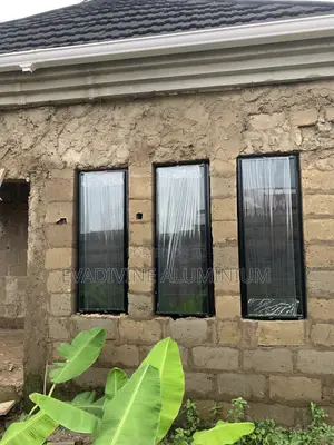 Brand New Transom Window with Burglary Protection - 600x1600mm