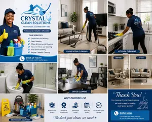 Crystal Cleaning Service - Sabis Na Tsabta Masu Girma