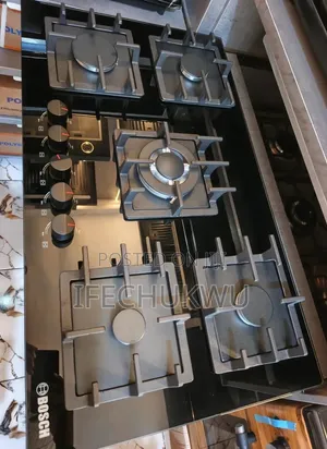 Bosch 90cm Built-in Gas Hob Na Asali Tare Da Na'urorin Tsaro