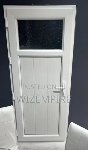 Turkey PVC Toilet Door - White