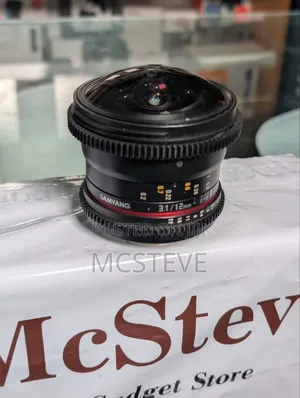 Samyang 12mm T3.1 VDSLR Cine Fisheye Lens (E Mount)