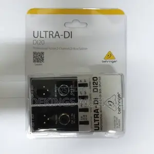 Behringer ULTRA-DI DI20 Mai Girma Mai Aiki 2-Channel DI-Box
