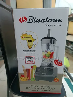 Binatone High-Speed Food Blender - 1500W Turbo Power