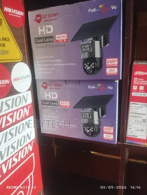 HD Dual Lens Ubox 8MP 20x PTZ Kamera