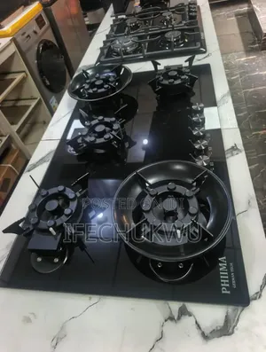 Original PHIIMA 5-Burner Built-in Gas Cooker