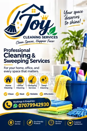 Sabis na Tsabta na Kwararru - Joy Cleaning