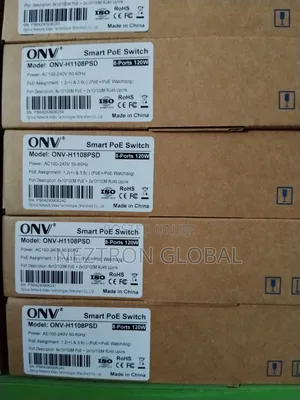 ONV H1108PSD 8-Port PoE Switch (10/100Mbps)