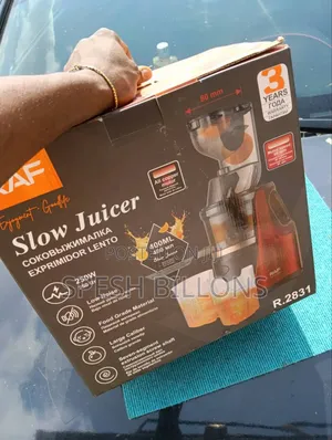 Raf Ingantacciyar Juicer Mai Jinkirin Zama - Garanti Shekaru 3