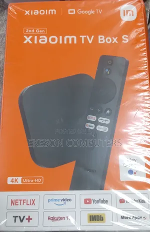 Xiaomi TV Box S (Zaman Na Biyu) 4K UHD