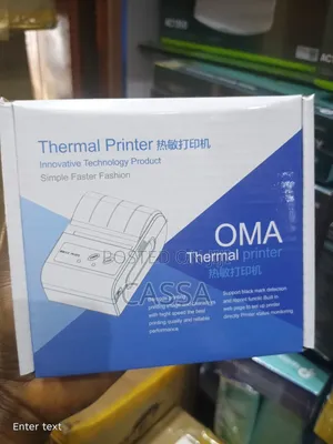 OMA 58mm Portable Thermal Printer - Bluetooth