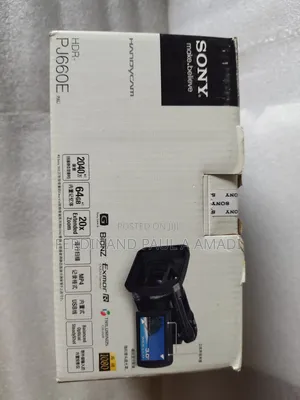 Sony HDR-PJ660E Full HD Camcorder da Projector