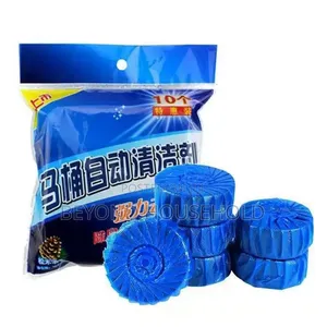 Automatic Toilet Bowl Cleaner - 10-Pack Blue Flush Tabs