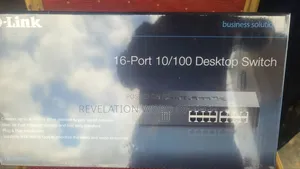 D-Link 16-Port 10/100Mbps Unmanaged Network Switch