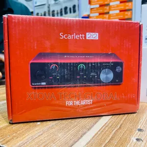 Focusrite Scarlett 2i2 4th Gen USB Audio Interface