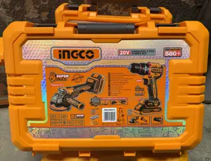 Ingco 20V Cordless 2-Piece Combo Kit (CKLI20273)